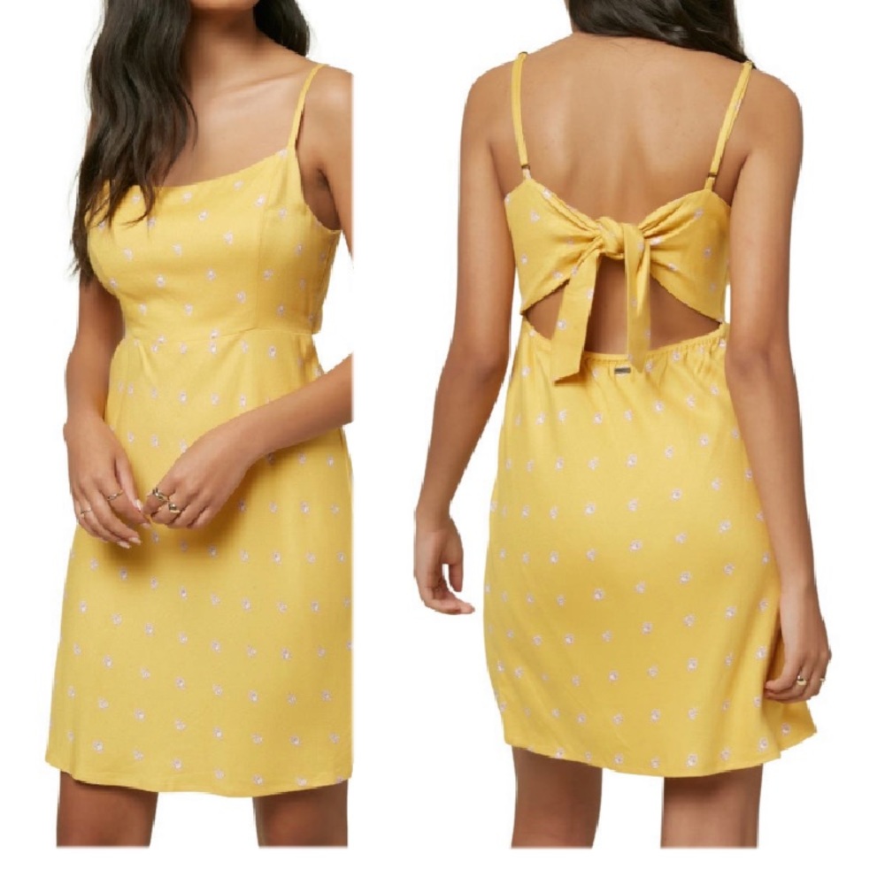 O’Neill Floral Tie Back Dress - Picture 1 of 3